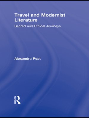 cover image of Travel and Modernist Literature